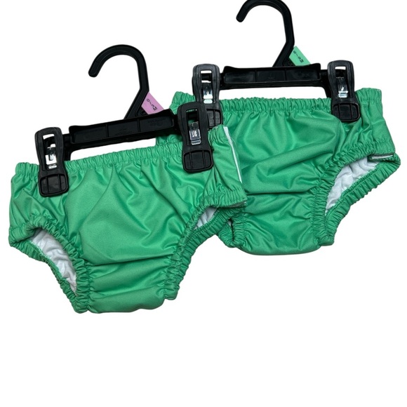 Other - Green Kids Swim Diaper Cover Set